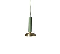 Pholc BLEND Lampadario Verde/ Ottone