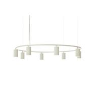 Pholc Donna Circle 100 Lampadario Bianco Crema
