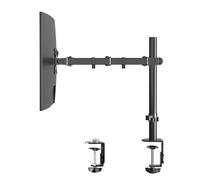Pholiten Braccio Monitor Singolo per Schermo LED LCD da 13 a 32 Pollici, supporto regolabile per monitor singolo, supporta schermi fino a 10 kg, Max.VESA 100x100mm