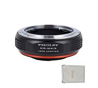 PHOLSY Adattatore di Lente Konica-MFT Compatibile con Obiettivo Konica AR Mount su Micro Four Thirds M4/3 (MFT Micro 4/3) Mount Corpo Fotocamera Compatibile con Olympus Panasonic Lumix