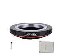 PHOLSY Adattatore di Lente L39-MFT Compatibile con Obiettivo Leica M39 L39 39mm LTM Mount su Micro Four Thirds M4/3 (MFT Micro 4/3) Mount Corpo Fotocamera Compatibile con Olympus Panasonic Lumix