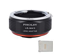 PHOLSY Adattatore Manuale Compatibile con Obiettivo Leica R su M4/3
