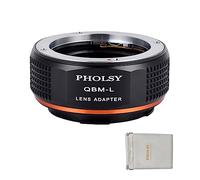 PHOLSY Adattatore Manuale Compatibile con Obiettivo QBM su L Fotocamera