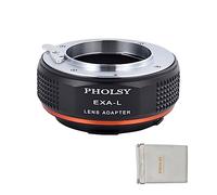 PHOLSY Adattatore per Lente Compatibile con Obiettivo Exakta (Non Topcon) Mount su Leica L Mount Corpo Fotocamera Compatibile con Leica SL2, SL2-S, CL, TL2, Lumix S5, S1, BS1H, SIGMA fp, fp L
