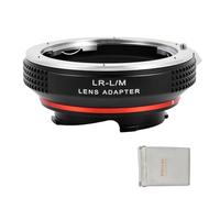 PHOLSY Anello Adattatore Messa a Fuoco Manuale con 6-Bit Coding Compatibile con Leica R Mount Obiettivi e Compatibile con Leica M-Mount Corpo Fotocamera, LR su LM