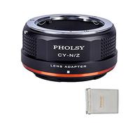 PHOLSY CY-Z Adattatore di Montaggio Lente Compatibile con Contax/Yashica Obiettivi e Compatibile con Nikon Corpo Fotocamera Z fc, Z30, Z9, Z8, Z6, Z7, Z5, Z50