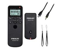 PHOLSY Fotocamera Telecomando Timer Wireless Rilascio Controllo Remoto HDR e Intervallometro per Olympus EM1 EM5 II M5 E-M10 II PL8 PL7 PL6; per Panasonic S5 S1 G95 G91 G90 G9 FZ10002 FZ2500 GH5