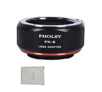 PHOLSY Manuale Adattatore per Lente: Compatibile con Obiettivi Pentax K e Corpo Fotocamera Sony E (NEX), PK su E