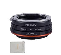 PHOLSY Manuale Adattatore per Lente: Compatibile con Obiettivi Sony A (Minolta AF) e Corpo Fotocamera Canon RF (EOS R-Type), Sony A su RF