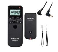 PHOLSY Wireless Timer per Canon Olympus Fuji Telecomando e Intervallometro | Compatibile con Canon R100 R8 R6ii R7 R10 90D 250D 850D 6D 7D per Olympus OM-1 EM1X EM1ii EM5iii per Fuji XT3 XT4 XT5 XT30II