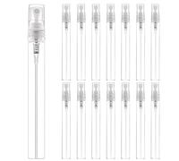 Phomanttonary 15 pezzi 10ml Mini Flacone Spray, Riutilizzabile tomizzatore bottiglia di Profumo in Vetro, Trasparente Portatile Mini Bottiglia Per Profumo Liquido per l'uso quotidiano e i viaggi