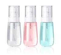 Phomanttonary 3 Pezzi 60ml Ultrafine mist spray bottle, Viaggio Bottiglie di acqua di Trucco Spruzzatore, Trucco Spruzzatoreper Prodotti da Toilette Cura della pelle Pulizia，Flacone spray portatile