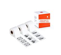 Phomemo 3 Roll 30 * 20 mm etichetta termica, compatibile con Phommeo M120/M110/M200/M220/M221 stampante per etichette, adatto per ufficio, famiglia, scuola, nome, 320 etichette/rotolo