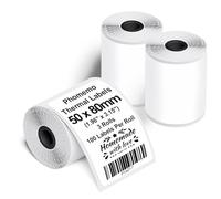 Phomemo 3 Rotoli Etichette Termiche Adesive 50x80mm per M110/M220, 270 Pcs