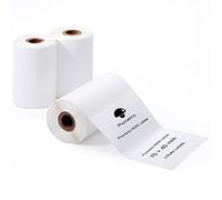 Phomemo 3 Rotoli M200 Etichetta termica, Etichetta autoadesiva, 2.75"x1.57"(70x40mm), Compatibile con stampante Phommeo M200 M221 M220, etichetta per indirizzo adatta.180 etichette/rotolo