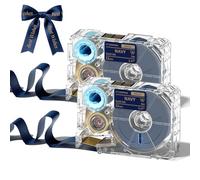 Phomemo A30/P15 Etichette Adesive a Trasferimento Termico,12mm*5m, 2 rotoli