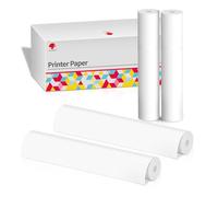 Phomemo Carta da Stampa Termica A4 4 Rotoli, 210x297 mm, Senza BPA