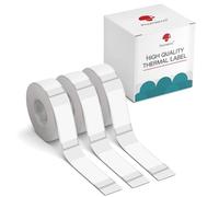 Phomemo D30 D30D Etichette Adesive, 14mm x 25mm, 3 rotoli, trasparente