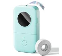 Phomemo D30 Etikettendrucker, Mini Bluetooth Etikettiergerät Tragbarer beschriftungsgerät selbstklebend Labeldrucker, Handgerät Kabelloser Label Printer Für Zuhause, Büro, Schule