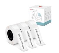 Phomemo D30 Q31/Q30 Q32 Q30S Etichette Bianche 14x30mm per Phomemo D30/Q31/Q30S,Compatibili con Pokelabel Q30 & Colorwing Q30,Rotolo di Etichette Termiche per Stampante Q31/Q30/Q30S/Q32 etc(3 Rotoli)