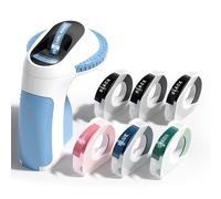 Phomemo Etichettatrice 3D,E975 Etichettatrices Etichette Adesive,3D Etichettatrice a Rilievo,Etichettatrices per Goffratura con 6 Nastro per Etichette per Ufficio,Cucina