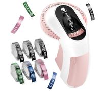 Phomemo Etichettatrice per goffratura, stile retrò, macchina per goffratura portatile, con 6 rotoli di nastri per goffratura 3D, per bambini, fai da te, casa, scuola, organizzazione ufficio, rosa