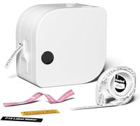 Phomemo Etichettatrice portatile P12 Mini Bluetooth con nastro per etichette, stampante termica per la casa e l'ufficio, etichettatrice portatile per Android e iOS turchese