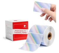 Phomemo Etichette Etichette laser colorate M110 Termiche Etichette -1.97"x1.18"(50x30mm),Compatibile con Phomemo M110 M120 M220 M221 M200 Stampanti,230 Etichette/rotolo,Etichette Laser Colorate