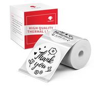 Phomemo Etichette rotonde autoadesive M110, 40 mm x 40 mm, compatibili con M110/M120/M220/M221/M200, 180 pezzi