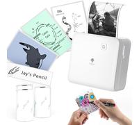 Phomemo M02 Pro Mini Stampante, 300 DPI Stampante Fotografica Portatile