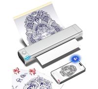 Phomemo M08F Stampante Stencil Tattoo Stampante Per Stencil Tattoo Professionale A4 Disegno Stampante Termica Tattoo con 10Pcs Tattoo Transfer Paper