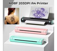 Phomemo M08F Stampante termica A4 portatile Wireless bluetooth iOS/Android Tatto