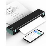 Phomemo M08F Stampante Termica Portatile A4 Bluetooth, Nera Verde