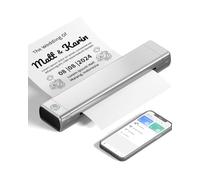 Phomemo M08F Stampante Portatile A4 Senza Fili Per i Viaggi, Stampante Mobile Bluetooth Stampante Termica Inkless Supporta Carta A4 Compatibile con Phone & PC l'ufficio Scolastico Aziendale