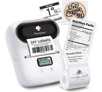Phomemo M110 Label Maker Machine Thermal Bluetooth Label Barcode Printer LOT