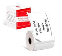 Phomemo M110/M220/M221/M200/M120/M100/M108/M150/M250/M260 etichette adesive, 50 x 80 mm carta per etichette termiche per stampanti per etichette Phomemo, 100 etichette per rotolo.