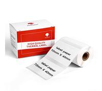 Phomemo M200 Etichetta termica, Etichetta autoadesiva, 2.75"x1.57"(70x40mm), compatibile con stampante per etichette Phommeo M200 M221 M220, etichetta per indirizzo adatta.180 etichette/rotolo