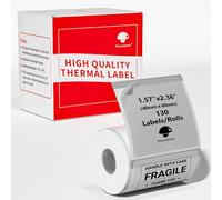 Phomemo M220 Carta Per Etichette Trasparente, Multifunzione Autoadesiva