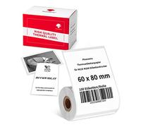Phomemo M220 Etichette Termiche Multifunzione Autoadesive - Carta Termica Compatibile Con Stampante M220 M250 M221 M421 - 60x80 mm, 100 Etichette/Rotolo