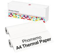 Phomemo M832 A4 Carta termica per stampante, 210 mm x 6,5 m
