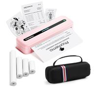 Phomemo Stampante portatile M832 con custodia, rosa