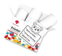 Phomemo T02/M02X/M02L Carta Adesiva - 3 Rotoli 53 mm x 3,5 m