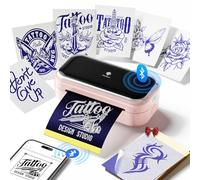 Phomemo TP31 Stampante Stencil Tattoo 3 Pollici, Aggiornata Stampante Termica Tattoo Bluetooth Con 10 pz Carta Tattoo Printer, Compatibile Con Smartphone,PC