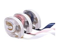 PhomemoP12/P12-Pro/LT12, nastro di raso originale,12 mm x 2 m, 3 colori, Q5-R234/RE31/RN34, per regali, matrimoni, confezioni regalo fai da te, per stampante Phomemo P12/P12 Pro/LT12