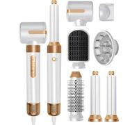 Phon 7 in 1 asciugacapelli spazzola aria calda ferro arricciacapelli diffusore