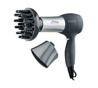PHON ASCIUGACAPELLI BOMANN HTD 889 CB asciuga capelli 2000 W Nero, Argento, Potenza 2000 W, Livelli di temperatura 3, Attacco diffusore