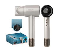 PHON ASCIUGACAPELLI CECOTEC IoniCare RockStar Nano IonTech Champagne, Potenza 1600 W, Tipo di motore DC motor, Livelli di temperatura 3, Attacco diffusore