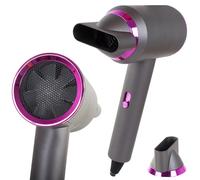 Phon Asciugacapelli Ionizzatore Professionale Fono per Capelli 2200W con LED