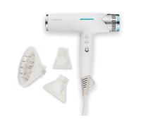 Asciugacapelli MEDION HD2 (tecnologia ionica, 1.500 watt, diffusore e bocchette per lo styling versatili, motore BLDC a lunga durata, funzione autopulente, cavo di alimentazione lungo) bianco