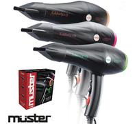 PHON ASCIUGACAPELLI PROFESSIONALE MUSTER KALAHARI 3000 PARRUCCHIERE 2400W VERDE